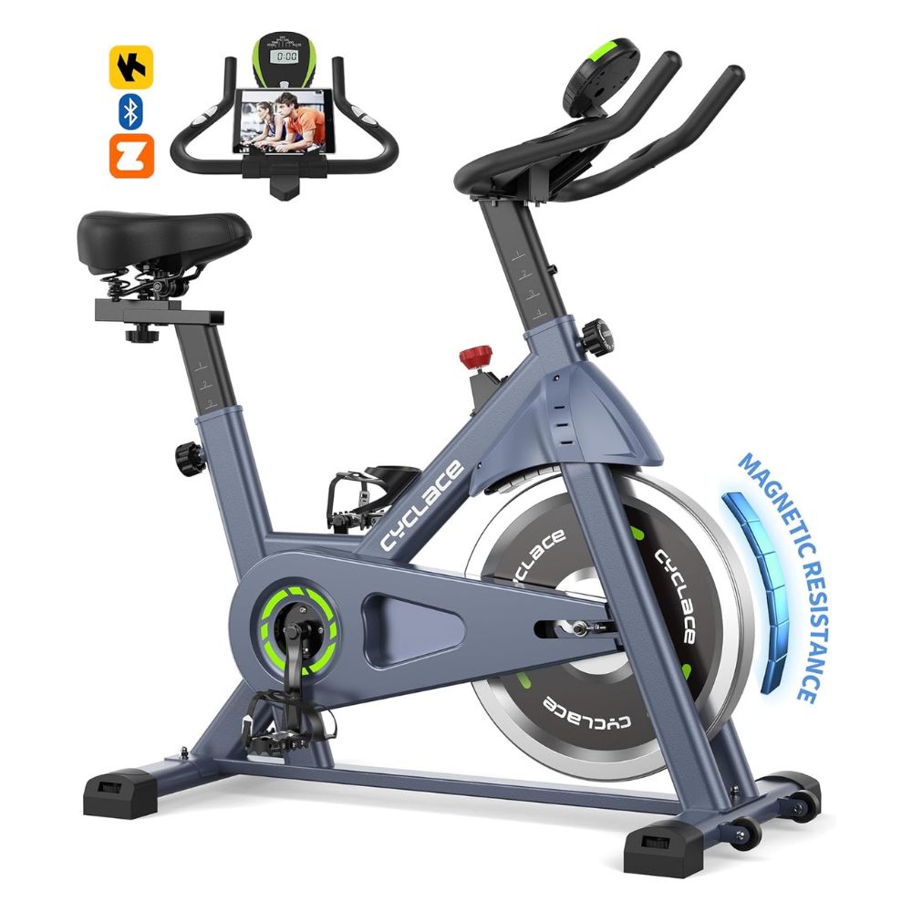7 Best Stationary Bikes for Apartments 5 Cyclace Foldable Exercise Bike