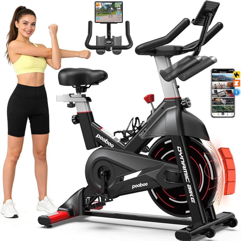 7 Best Stationary Bikes for Apartments 4 DMASUN Magnetic Resistance Exercise Bike 1