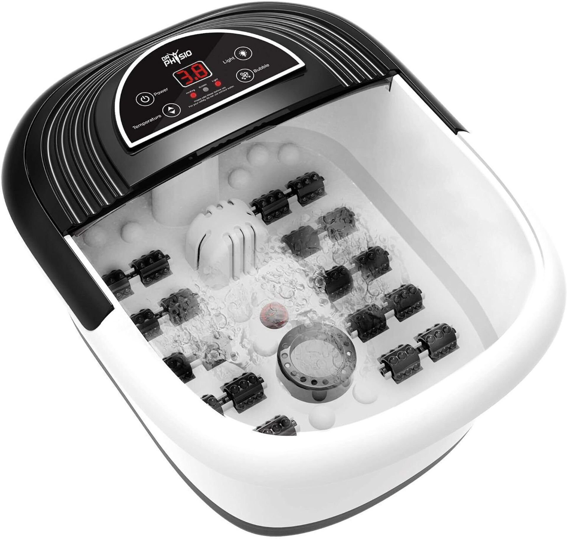 10 Best Foot Spa Machine India 2026: Complete Buying Guide 8 machine with manual roller bubble massage heat for pain relief original imahk895jvwyzmzc