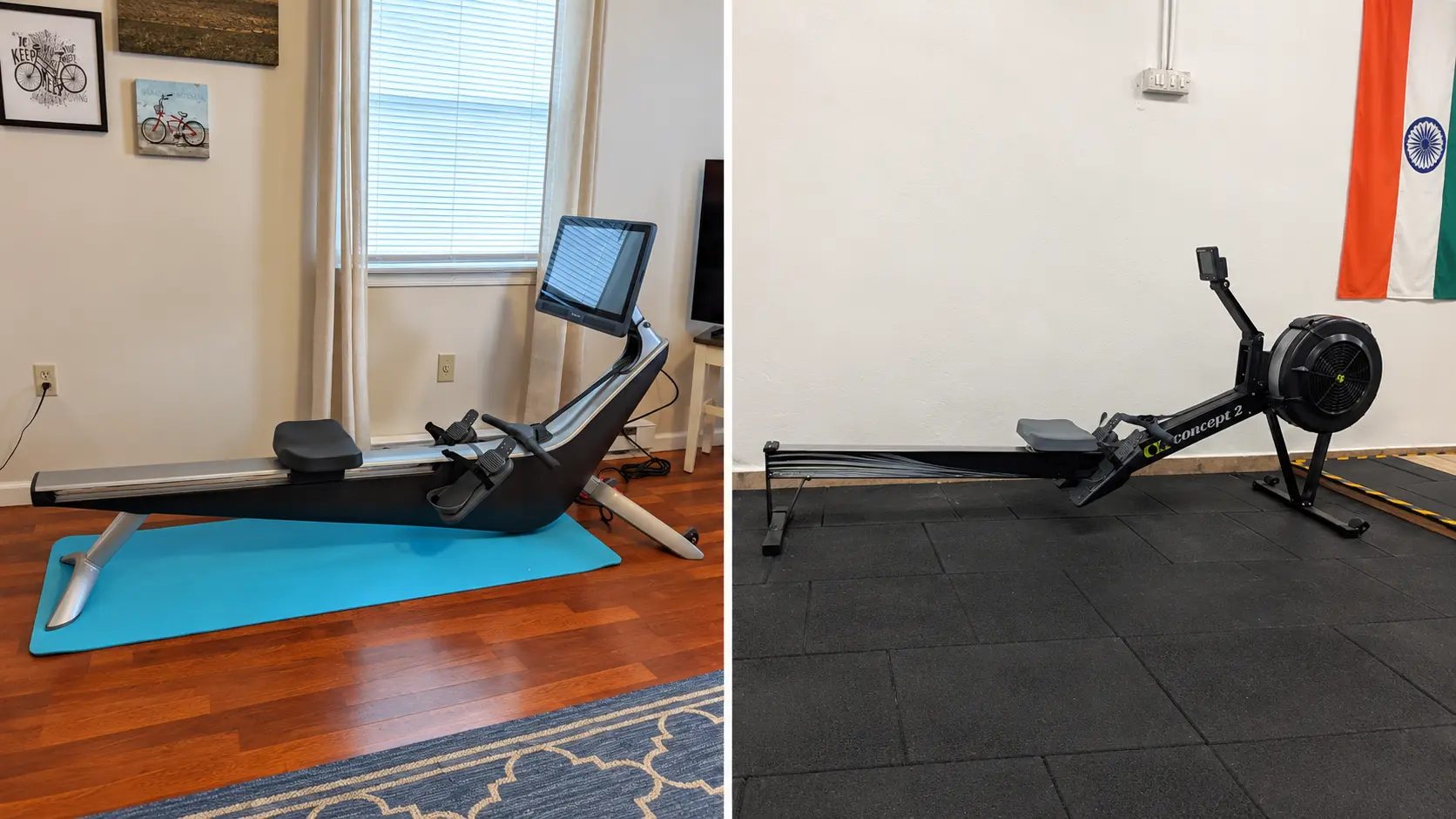 Concept2 RowErg vs Hydrow